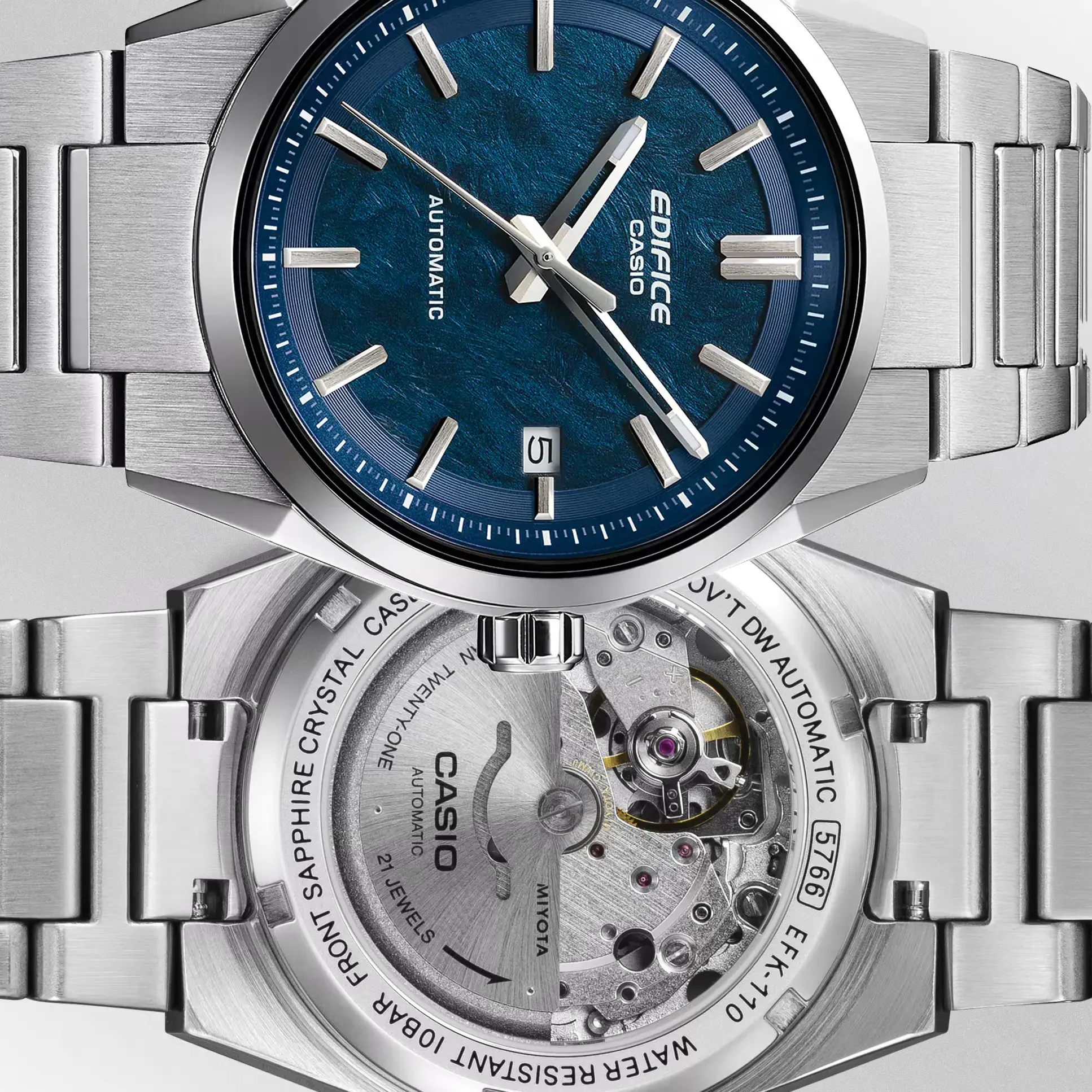 Automatic with Manual Winding movement